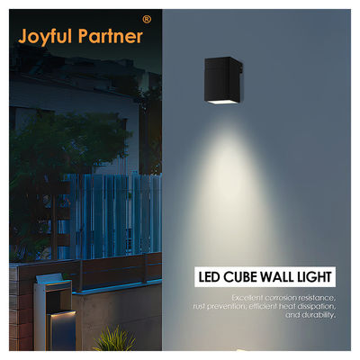 Luce a LED per pareti interne esterne Quadratura 8W DC 24v Bianco caldo SMD LED Casting Alluminio alloggiamento multifunzione angolo del fascio