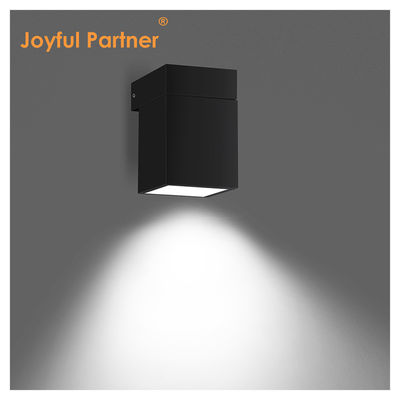 Lampade per pareti esterne LED Antirrugine In alluminio IP65 6000K Bianco e nero Colore di alloggiamento OEM Design