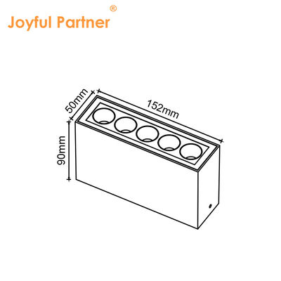 Superficie montata Downlight all'aperto impermeabile IP65 10W soffitto riflettore verso il basso luce a led spot light per hotel progetto
