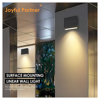 Nuovo arrivo LED superficie rettangolare riflettore in alluminio 10W luce lineare AC220-240V LED a prova d'acqua lampada a soffitto esterno