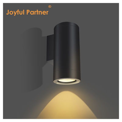 Lanterne da parete a LED da giardino con alloggiamento in lega di alluminio estruso verso l'alto e verso il basso