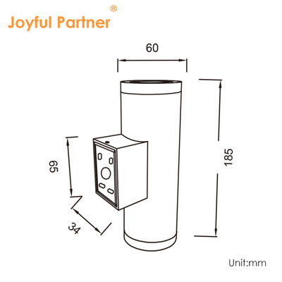 10W impermeabile porta esterna luci esterne di parete superficie montata Cree COB Led AC220v