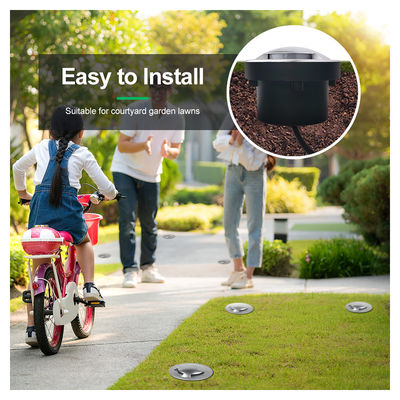 IP67 Ultra-sottile sepolto Inground Uplight 12V 24V impermeabile Deck Light Lampada a terra in incasso