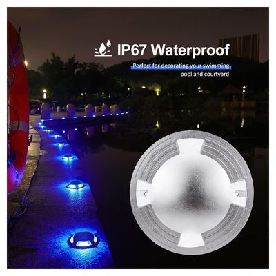 Gioioso Acqueproof Incrusted LED luce in terra Puro alluminio 6063 alloggiamento Uno Due Quattro Strade di emissioni laterali
