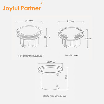 Trazione di auto di tipo 8W 15W 20W di emissione laterale per il sottosuolo