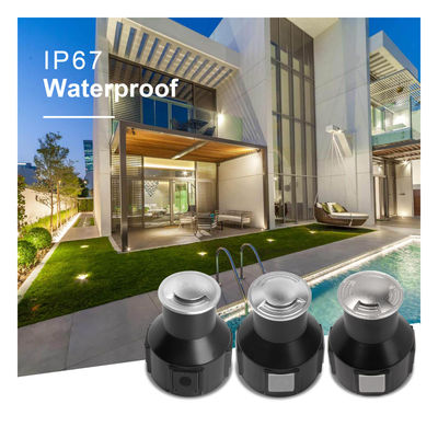 SS316 impermeabile uno due quattro vista laterale 3W LED monocolore paesaggio luce a terra con certificazione CE ROHS