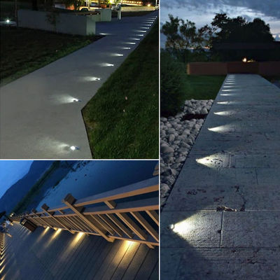 Ultra sottile IP67 impermeabile 2W LED all'aperto illuminazione interna SS316 copertura per il percorso del giardino