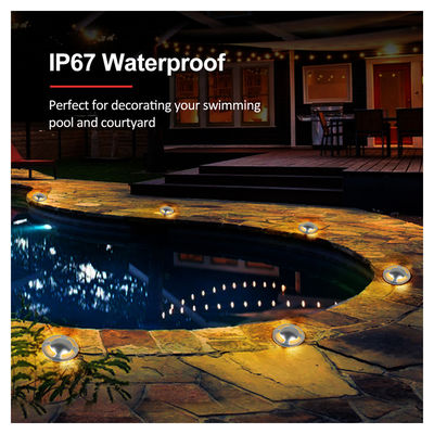 Lampade a LED all'aperto IP67 Diametro 70mm 3W Lampada montata in superficie Lampade a LED intagliate con due anni di garanzia