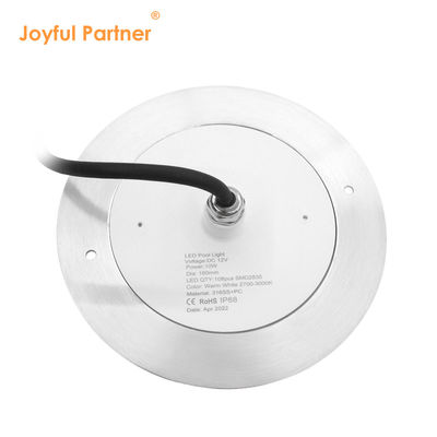 Lampade subacquee a LED per piscina DC12V tensione costante 10W DIA160*7.5MM Con telecomando APP