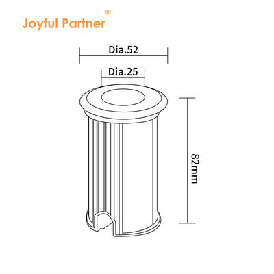 Faretto subacqueo per piscina incasso 1W 2W DIA 42mm per decorazione piscina laghetto