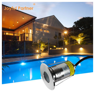 Piscina a mini LED Acciaio inossidabile leggero 316 12V/24V DC Bianco caldo