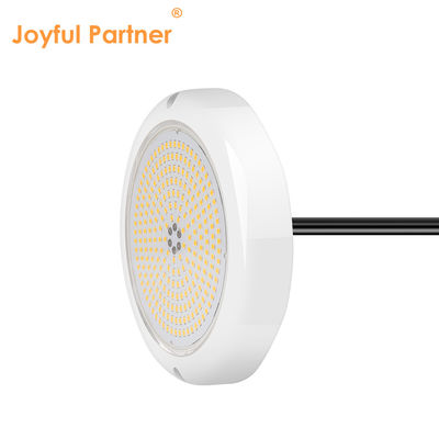 Led piscina luce Rgb AC12v tensione resina riempita piatta RGB ABS corpo caldo bianco fabbrica su misura