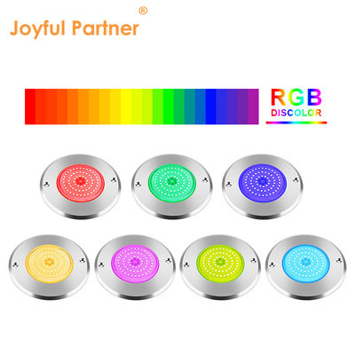 RGB Ultra Slim IP68 Illuminazione piscina LED alloggiamento SS316L Tipo integrato SMD2835 6w luci impermeabili subacquee