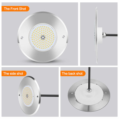 316L in acciaio inossidabile luce di piscina DIA 160mm * 32mm AC12v con telecomando