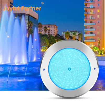 Lampade da piscina a LED subacquee 316 in acciaio inossidabile 25W Smd2835 Resina Riempita 3000K RGB Lampada da piscina SMD 2835 AC 12v IP68 Full Waterproof