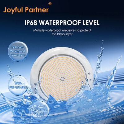 Lampada subacquea a LED per piscina DIA230*35mm Materiale ABS IP68 42W Montata in superficie