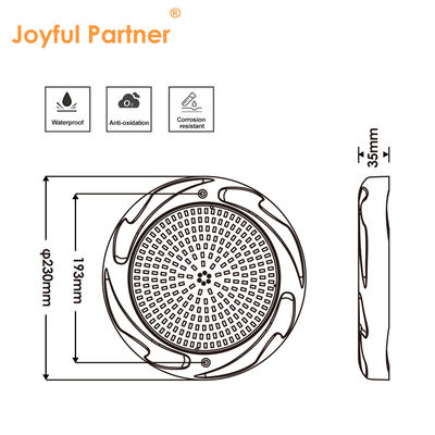 42W LED piscina subacquea luce impermeabile Muti-Color 230*35mm con driver CC incorporato