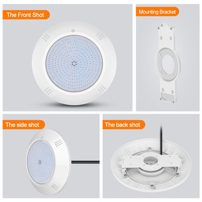 25w sotto l'acqua Resina di alta qualità riempita 12V IP68 Bianco caldo 35W Illuminazione piscina per piscina