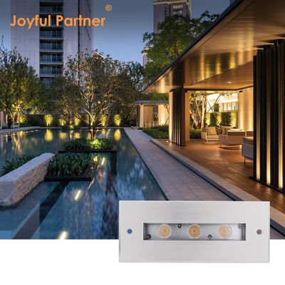 SS316L Luce subacquea Luce di piscina lineare Luce LED bianca calda Luce sottoterra