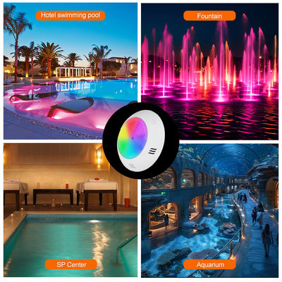 Lampada LED per piscina a parete 260*40mm AC12V 42w telecomando con alloggiamento ABS stile moderno