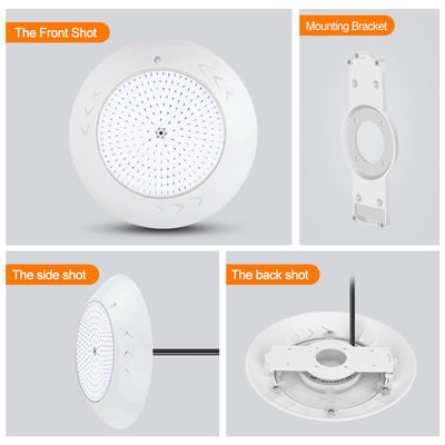 18W Par56 LED piscina di superficie montata LED luci di piscina subacquea AC 12V RGB per giardini di paesaggio acquatico