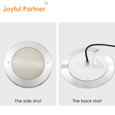 Lampada di piscina a LED impermeabile PAR56 316SS alloggiamento ultra sottile 7,5 mm Resina riempita di parete montata 230MM 18W 25W DC AC12V