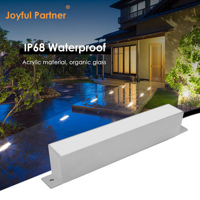 Luce lineare subacquea DC 24V Voltaggio di ingresso 6W SMD LED RGBW 4in1 Angolo di fascio 120 gradi