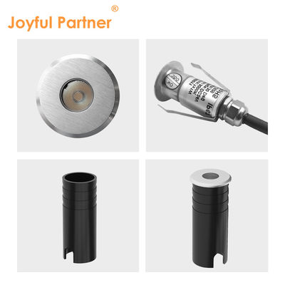 IP67 LED Mini luce a terra Acciaio inossidabile 316 1W DIA 25MM CREE XPE LED monocolore 3000K