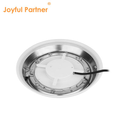 Luce di piscina subacquea AC12V in acciaio inossidabile a cambiamento di colore montata a parete RGB ø280*35mm