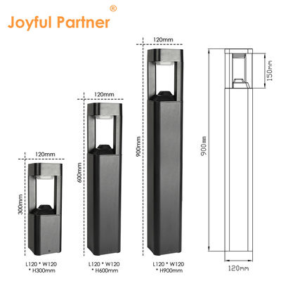 LED Street Garden Light con altezza 600 mm e opzioni di personalizzazione del colore disponibili