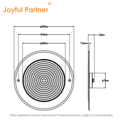 Luci per piscina con telecomando in acciaio inossidabile 316 a montaggio superficiale 42W RGB AC12/24V