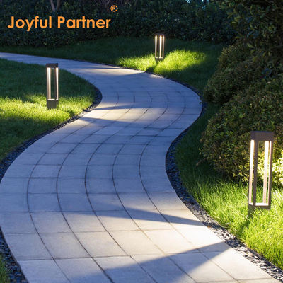 Personalizzazione Luci Esterno Impermeabili 160*160*800MM Bridgelux LED 3000K 10w Bianco caldo Ra 80