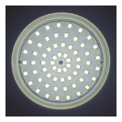 Luci per piscina subacquee DC12V 10W IP68 completamente in plastica RGB controllo sincrono al 100%