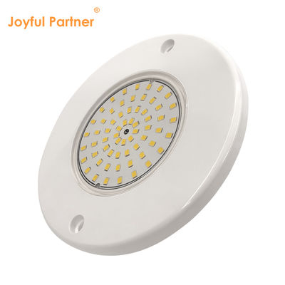 Riflettore per luce piscina riempito in resina 160mm DC12V 10W Completamente in plastica SMD2835 108pcs RGBW Colore Tensione costante