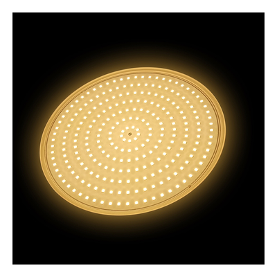 Riflettore per luce piscina riempito in resina 160mm DC12V 10W Completamente in plastica SMD2835 108pcs RGBW Colore Tensione costante