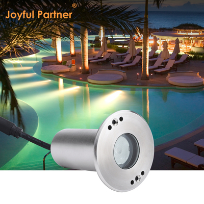 Mini LED Segnapasso Impermeabile Incasso 1W 12V DC 8° Fascio Stretto IP68 Illuminazione Paesaggistica Esterna