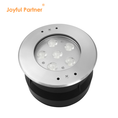 24 volt 6W 12W acciaio inossidabile 316 LED luce subacquea con bianco fresco con manica di montaggio in plastica per stagno