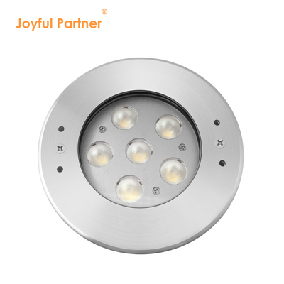 24 volt 6W 12W acciaio inossidabile 316 LED luce subacquea con bianco fresco con manica di montaggio in plastica per stagno