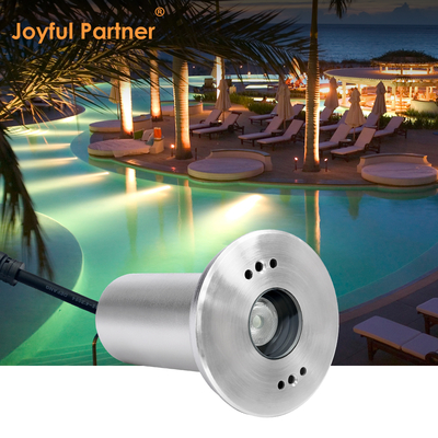 Luce di piscina antiabbagliamento 3W DC24V SS Materiale CE Certificato
