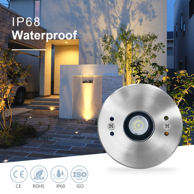 Luce di piscina antiabbagliamento 3W DC24V SS Materiale CE Certificato