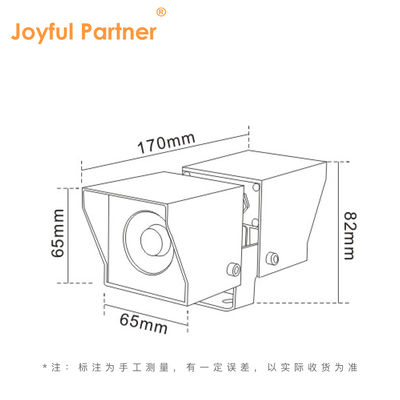 Lampada da giardino a LED 6W 3000K 3Degree Angolo stretto DC24V Cassa in alluminio Design moderno
