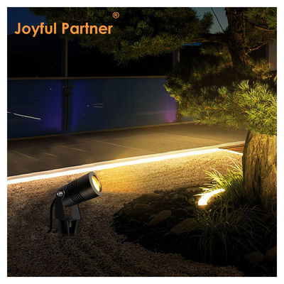 Gioioso Partner Led Garden Spotlights Outdoor 6W COB DC12V/DC24V 3000K Bianco Caldo Per Passeggiata Sentiero Giardino