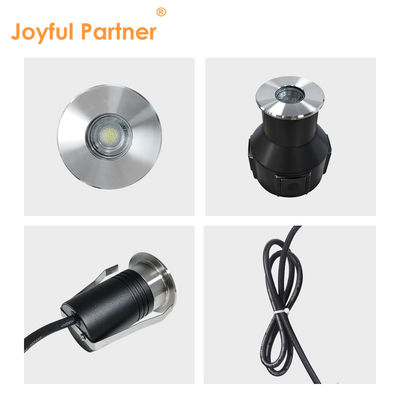 RGB LED Underground Light 3 Watt DC24V Angolo di fascio 30° IP67 Mini Dimensione con Disegno Anti-Glare