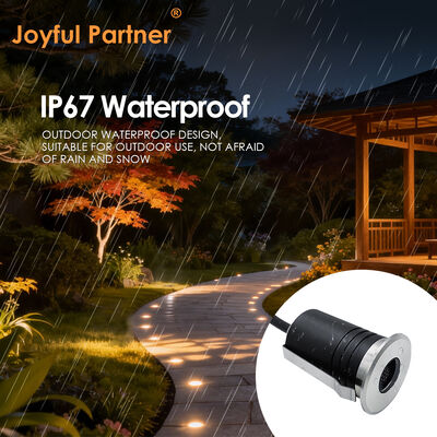 LED Underground Light IP67 3W 3 anni di garanzia 40-42MM per piazze Marciapiede