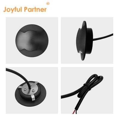 LED In-Ground Sideview Light 1W 3W 12V-24VDC Puro alluminio 6063# Alloggiamento