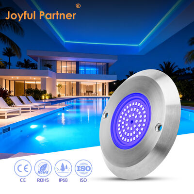 Faretto LED PAR56 LED per piscina 6W SMD2835 Dimensioni 110*34MM 20pz/CTN DC12V Acciaio inossidabile 316 Con ABS