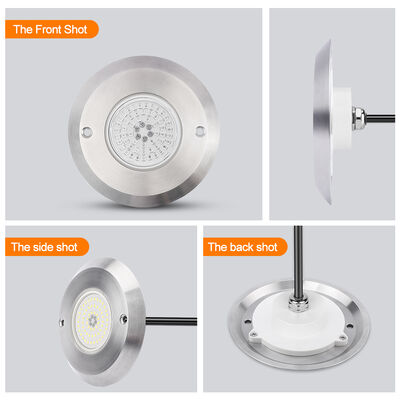 Luci per piscina a LED DC12V 42W Spessore 10MM Integra SMD 2835 RGB Colore Variabile Resina Riempita con Materiale in Acciaio Inossidabile