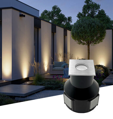 Lampade a LED 3W RGB 3In1 DC24V Angolo di raggio 60 gradi Alluminio