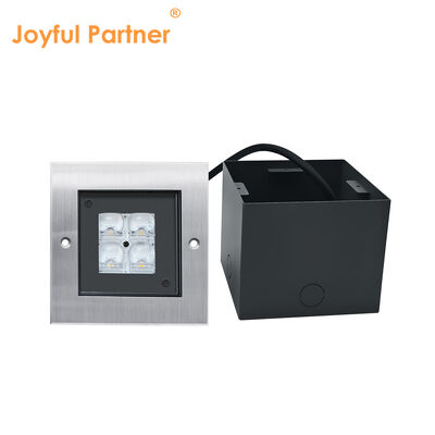 Advanced Square LED Underground Lights 24V 8W 316 in acciaio inossidabile con garanzia di sostituzione di 2 anni