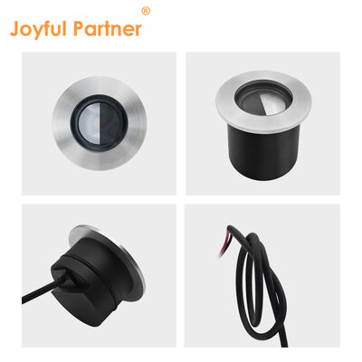 Luci sotterranee a polarizzazione 4W DC12V 24V Angolo del fascio 30*40 gradi IK Rate 08 Alloggiamento in alluminio puro 6063#